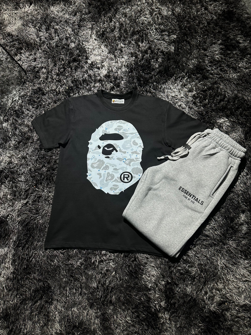 Original photo of Black APE-T-shirt only