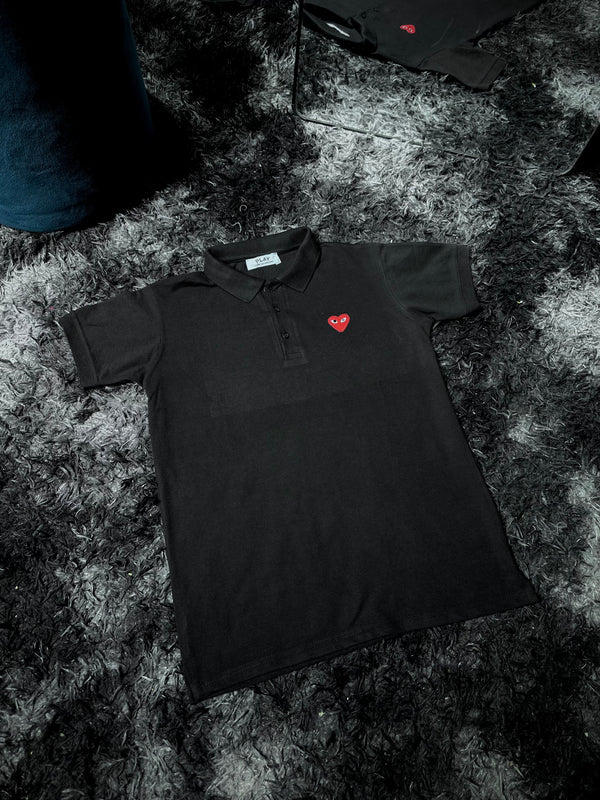 Black Polo cdg