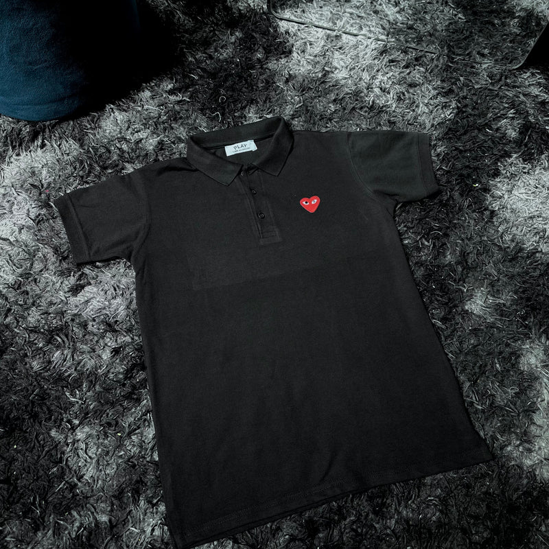 Black Polo cdg