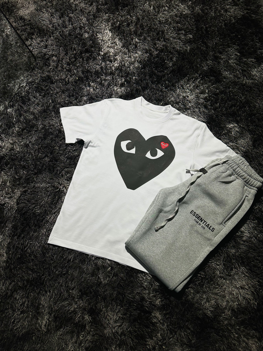 Original photo of Play white T-shirt only