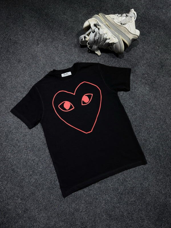 red line cdg t-shirt