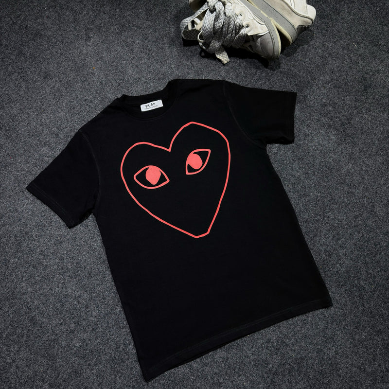 red line cdg t-shirt