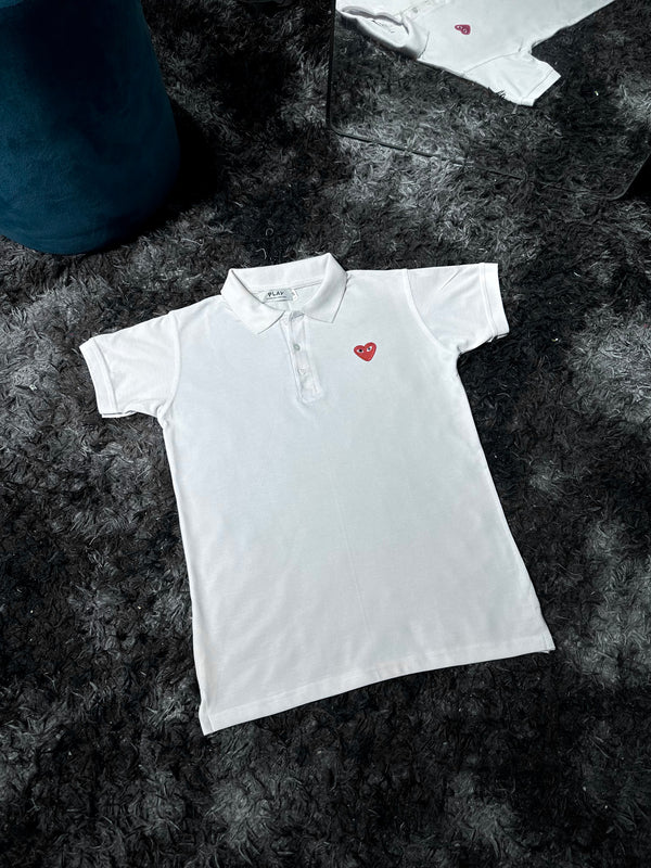 White polo cdg