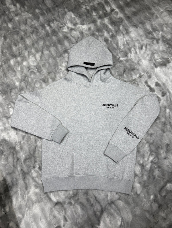 ESSENTILAS GRAY HOODIE