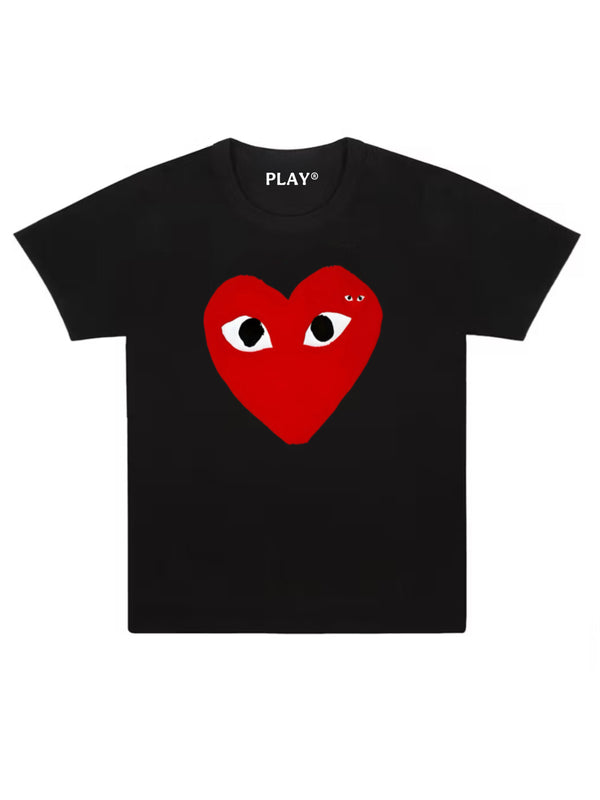 Black Red Play-T-shirt