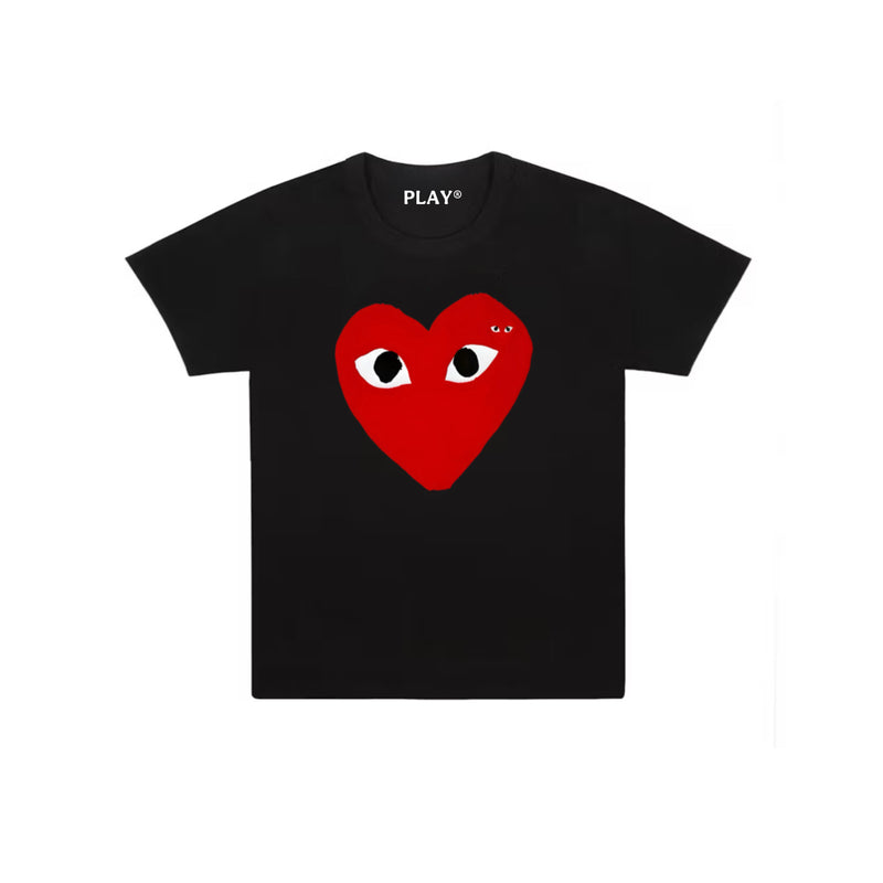 Black Red Play-T-shirt
