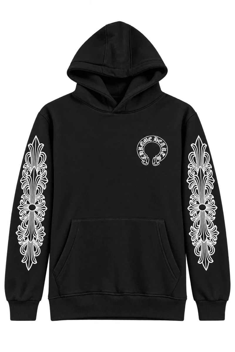 Front of Chrome harts hoodie