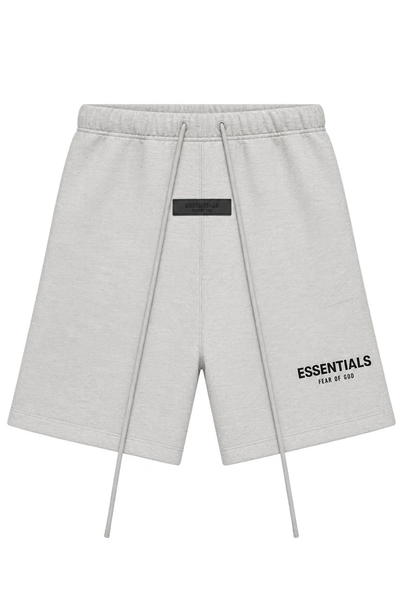 Front of ICE Gray Essentials Short